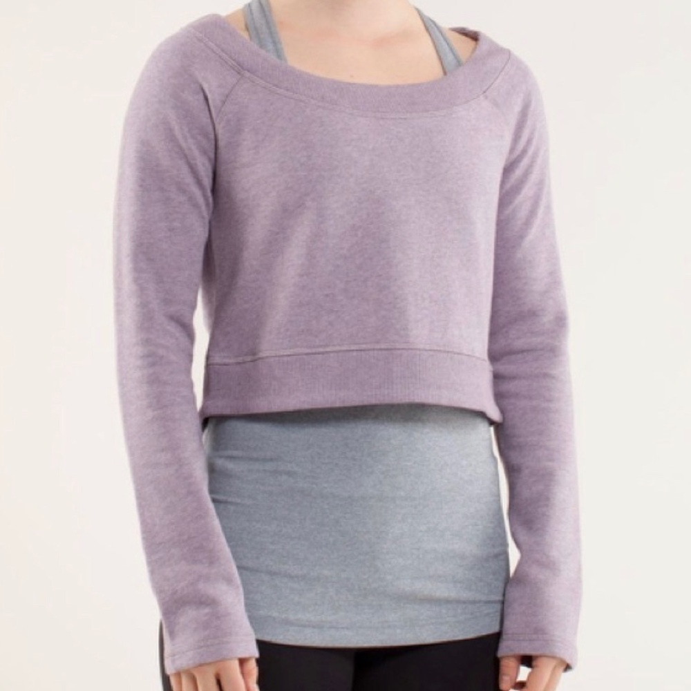 Lululemon Good Karma Cropped Pullover